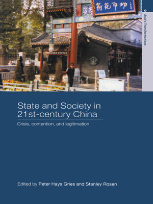 cover image of State and Society in 21st Century China